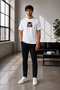 Unisex Oversize One Piece Monkey D. Luffy Embroidered Anime T-Shirt 100% Cotton - 2