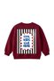 Oversize back printed sweatshirt - 2