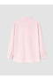 Lcw Modest Pink Striped Oversize Women's Shirt Tunic - 7