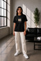 Unisex Oversize One Piece Vinsmoke Sanji Embroidered Anime T-Shirt 100% Cotton - 6