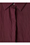 Lcw modest burgundy modal blend women's shirt tunic - 6