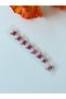 8 Piece Transparent Butterfly Hair Earring Accessory Set - 3
