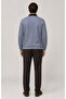 Snap Men's Regular Fit Buttoned Winter Sweatshirt Anthracite - 4