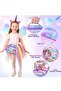 Kids Luxurious Makeup Kit for Girls, Unicorn Makeup Set, Real Washable Make up Kit for Lit - 4