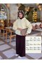 Oversize Hijab Hooded Shawl Hoodie Sweatshirt - 2