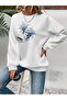 Women's Printed Crew Neck Comfortable Fit Sweatshirt