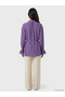 Lcw Modest Lilac Oversize Women's Shirt Tunic - 4