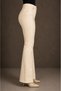 Amira Women's Beige Ecru Spanish Flare High Waist Lycra Flare Jeans Trousers Jean - 2