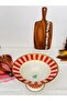 Bellisima Enamel Footed Fruit Plate