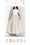 Two Piece Look Dress Beige - 4