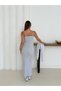 Women's 2-Piece Winter Dress Set Strappy Stretchy Knitwear Long Dress 3 Yarns Ruched Hooded Double Pocket Crop Cardigan - 9