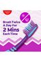 ZigZag Medium Bristle Toothbrush - 6 Pcs - 8