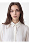 Lcw Modest Ecru Modal Blended Women's Shirt Tunic - 3