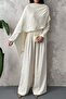 Ecru Cape Double Set - 4