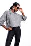 Black Gingham Patterned Shirt 1409 - 2
