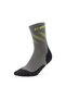 Core Run Edt. Elliptic mid cut compression socks - dark grey/lime
