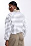 Gray Checkered Bomber Jacket 4245 - 6