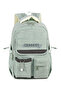 Black Multi-Compartment Ergonomic Waterproof Orthopedic School Backpack Primary and Secondary School Bag with Wallet Gift - 3