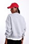 Gray Star Printed Sweatshirt 02552 - 6