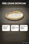 Inlaid Zircon Stone Brass Women's Bracelet - Gold Color Single Piece, Bijouterie Accessory Bx-313594 - 6