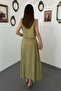Olive Vest Skirt Set - 5