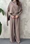 Mink Cape Double Set - 4