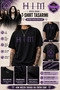 Him Music Group Black Unisex Printed Crew Neck T-Shirt