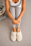 Women's Plush House Slippers Closed Toe Open Heel Warm Soft Sole Winter Slippers Stc1343 - 4