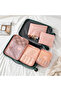 Blare 6-Piece Suitcase Organizer in Pink Color - 2
