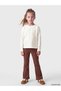 Lcw Kids Brown Normal Waist Girls' Spanish Leggings
