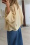 Transparent Jacket Shirt with Large Pockets and Standing Collar Per9753 - 5