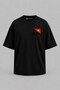 Oversize Papua New Guinea Flag Pocket Printed Unisex T-Shirt
