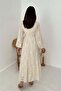 Ecru Lace Dress - 5