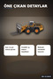 Movable Bucket Handle 14 cm Metal Construction Vehicle - Construction Vehicle Set for Ages 3+ Bx-313643 - 6