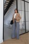 Beige Loom Short Suede Jacket - 4