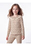 Lcw Brown Crew Neck Leopard Patterned Girls' T-Shirt 2-Pack - 3