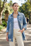 Distressed Detailed Denim Jacket - 2