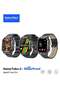 -3 AMOLED Smartwatch – 3 Strap Combo, Waterproof, Wireless Charging, Heart & Sleep Monitoring – Stylish Fitness Watch for Men & Women
