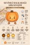 Pumpkin Night Light Silicone Touch 2 Color Led Children's Room Night Light - 4