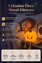 Pumpkin Night Light Silicone Touch 2 Color Led Children's Room Night Light - 2