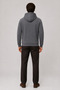 Consume Men's Regular Fit Hooded Sweatshirt Anthracite - 4