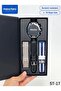 ST-17 Watch Buds Smartwatch with Built-in Wireless Earbuds AMOLED Display, Bluetooth Calling, 3 Interchangeable Straps and 10-Day Battery Life Designed for Men Blue - 4