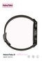 -5 Super Slim Smart Watch Round Shape AMOLED Display With Waterproof AI Voice Assistance and 3 Pair Straps For Ladies Black - 4