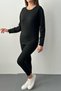Black Double-Sided Thermal Suit - 3