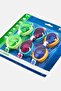 Kids Boy 3 Piece Hydropro Seaclear Swimming Goggles, Multicolor - 3