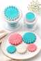 Cookie Mold with Floral Pattern Printed 2-Piece Set Pastry Sugar Dough Cookie Shaper 2 Sizes Pastry Cookie Making Material - 5
