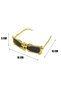 Halloween Party Glasses Skeleton Bone Gold - 3