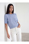 Rmz Gi̇yi̇m Farkiyla Zero Roba Collar Embroidered Women's Knitwear Sweater