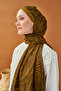 Lorena - Riva Shawl Tencel Boston Fern Green Brown - 510006 - 08 - 4