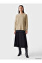 Diamond Patterned Women's Knit Sweater - 2